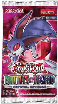 Yugioh Booster Pack Battles of Legend: Crystal Revenge